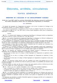 Decret gaz frigorigene